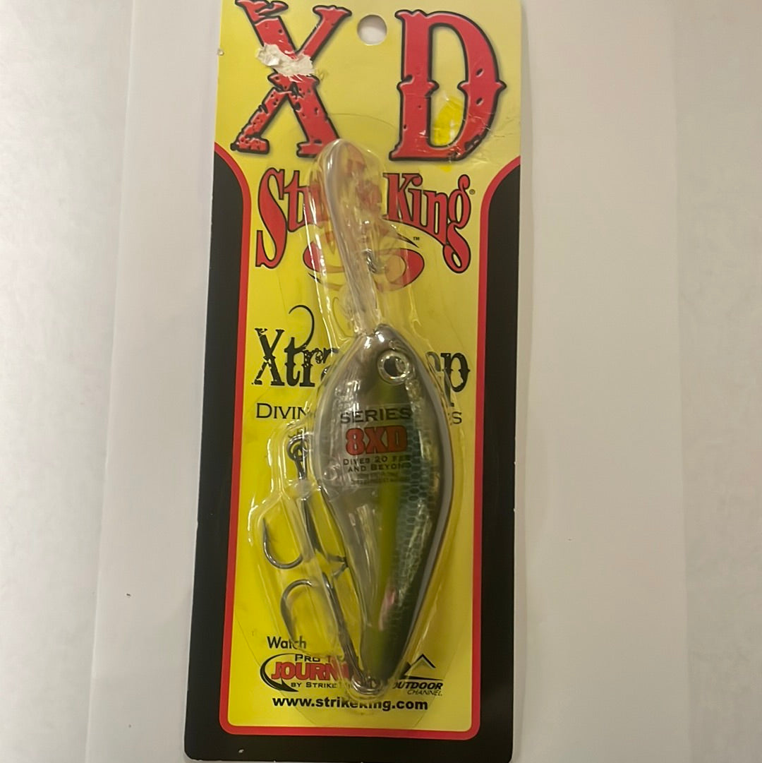 Strike King 8XD Dives 20’ & Beyond Sexy Ghost Minnow