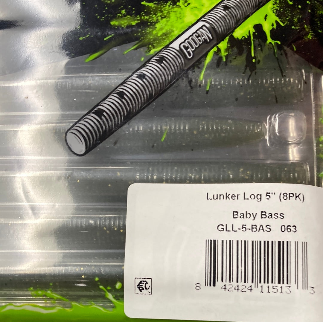 Googan Lunker Log 5” Baby Bass