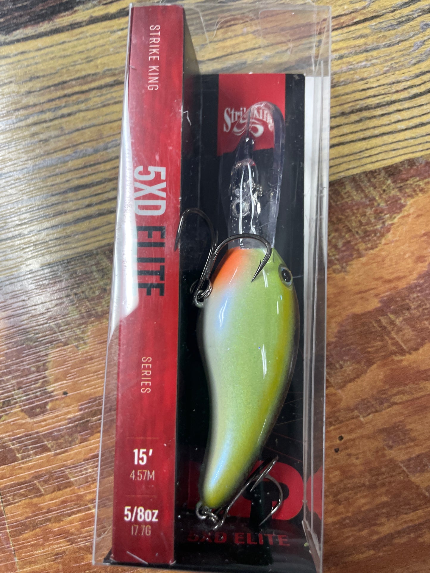 Strike King 5XD Chart-Sexy Shad 2.0
