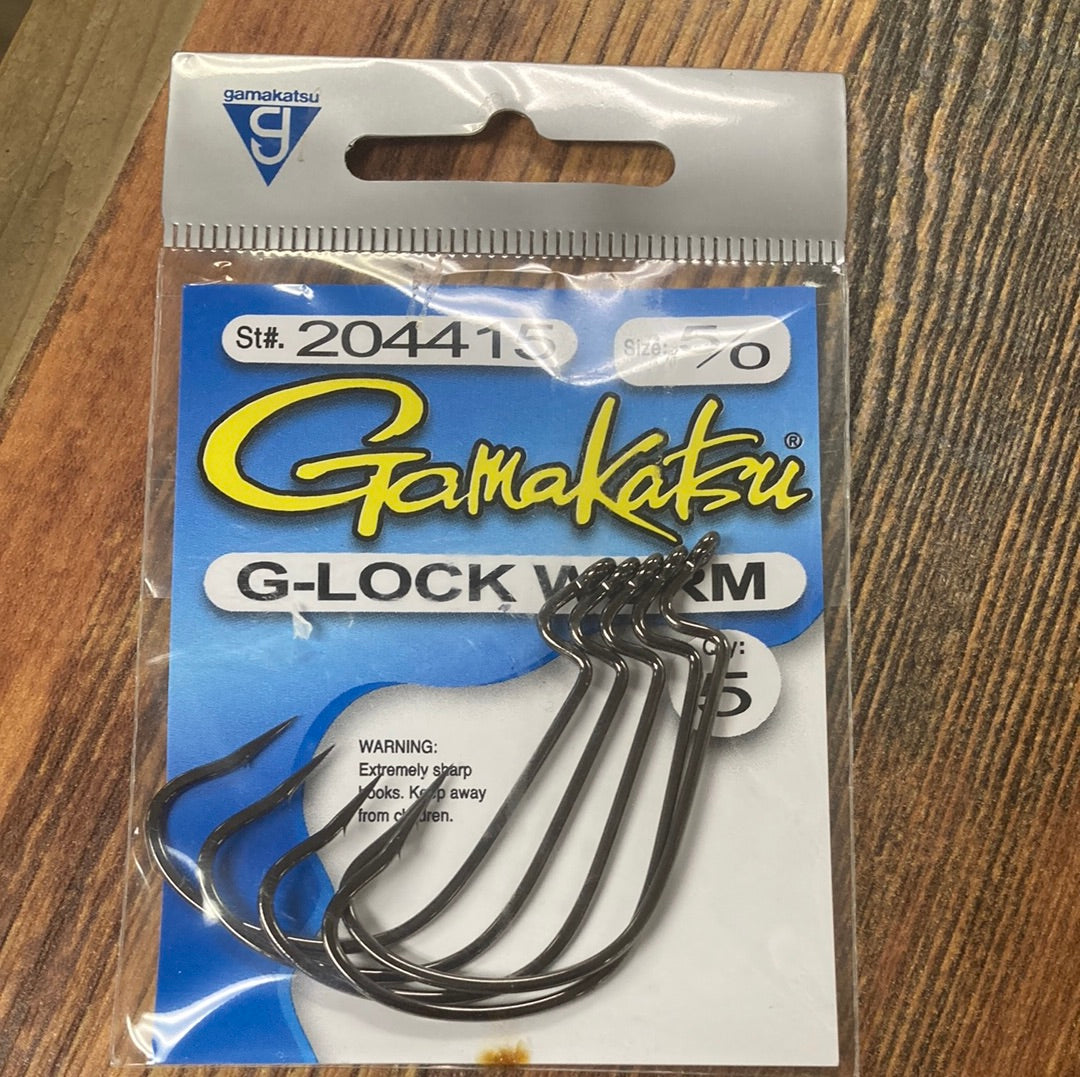 Gamakatsu G Lock Worm 5/0
