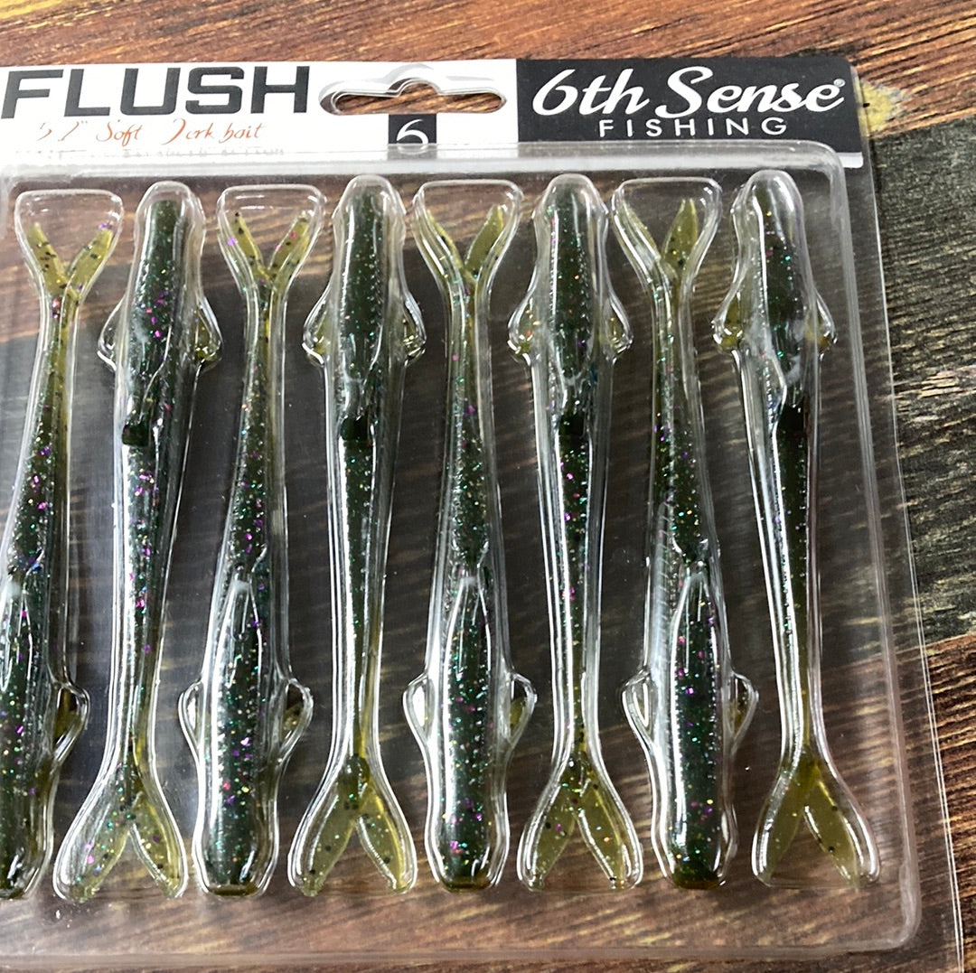 6th Sense Flush Jerkbait 5.2" Watermelon Candy