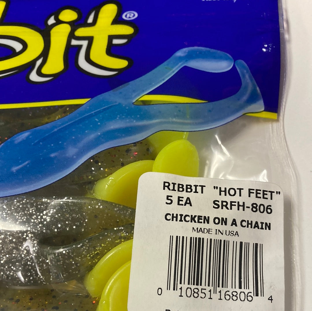 Ribbit Hot Feet - Chicken on a Chain