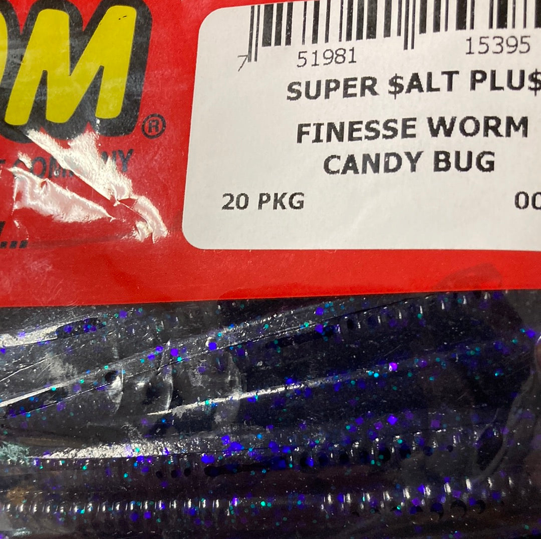 Zoom Finesse Worm - Candy Bug