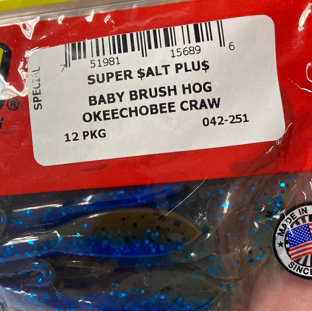 Zoom Baby Brush Hog - Okeechobee Craw