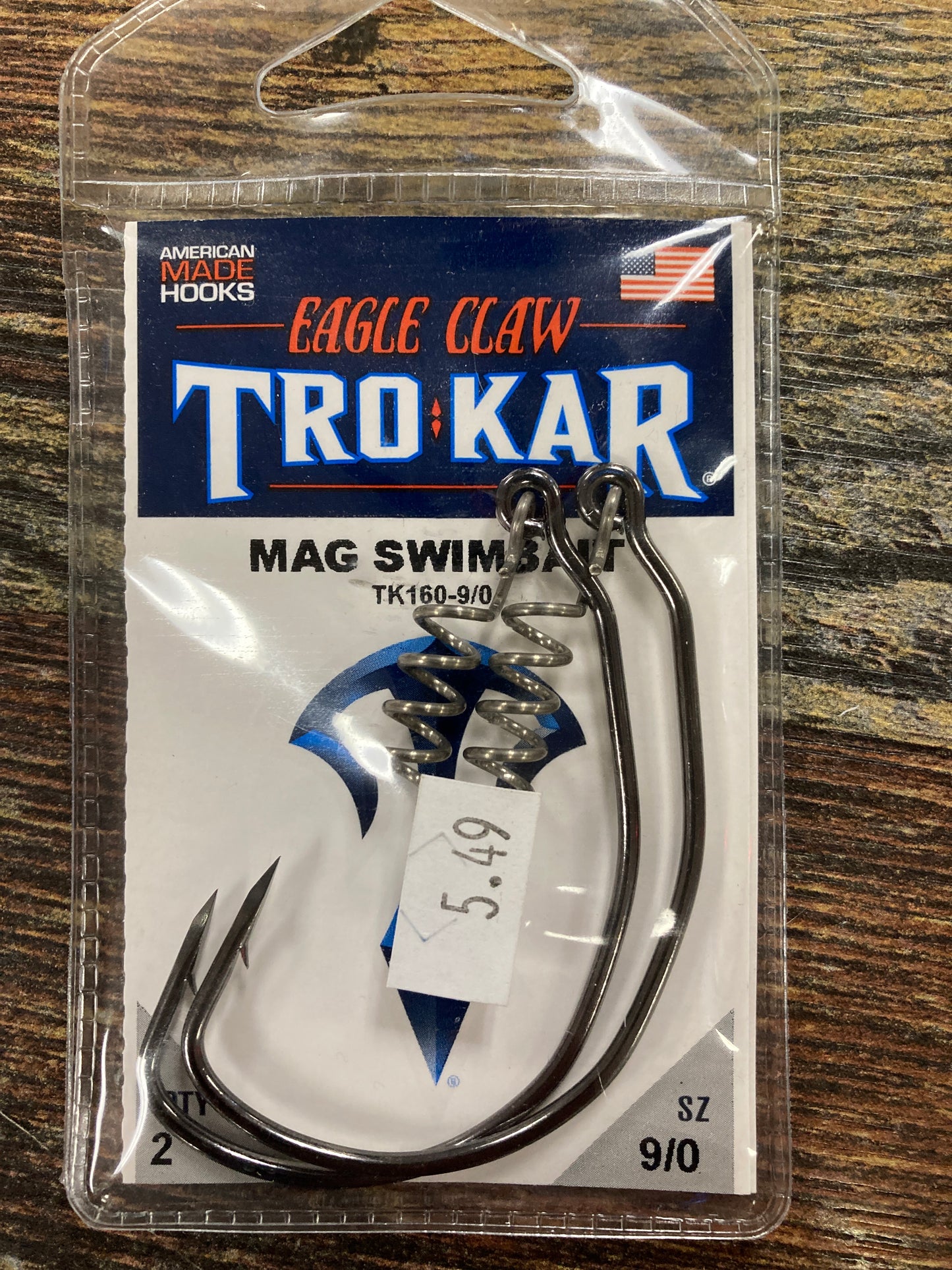 Eagle Claw Tro Kar Swimbait 9/0