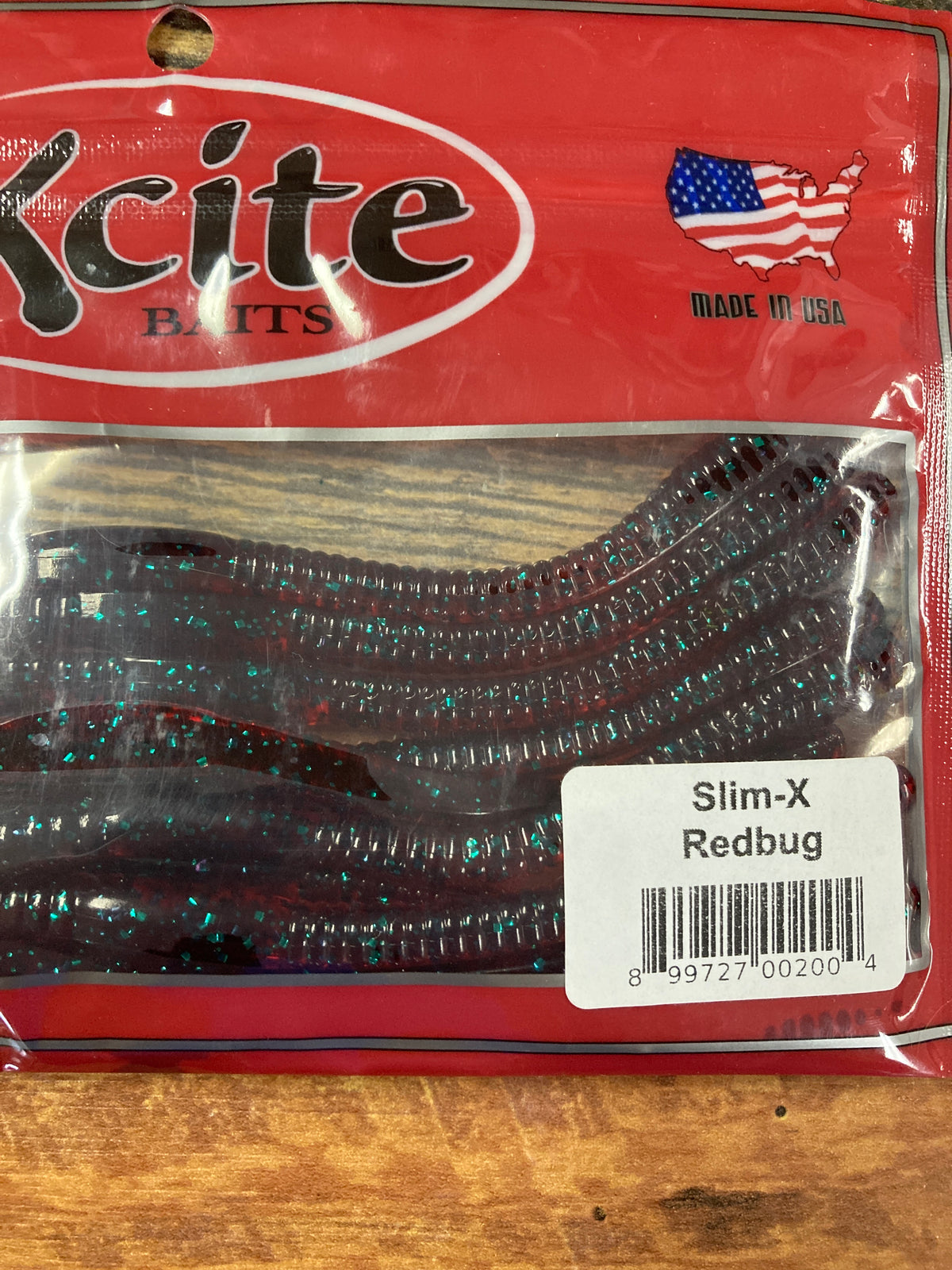 Xcite Slim X Worm 6" Redbug