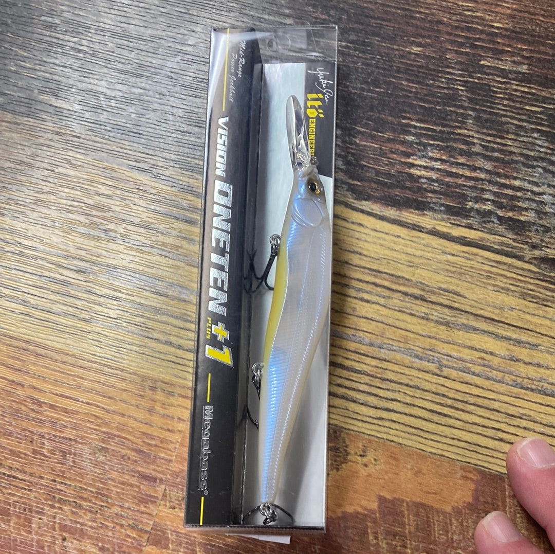 Megabass Oneten +1 - 1/2 oz. French Pearl OB