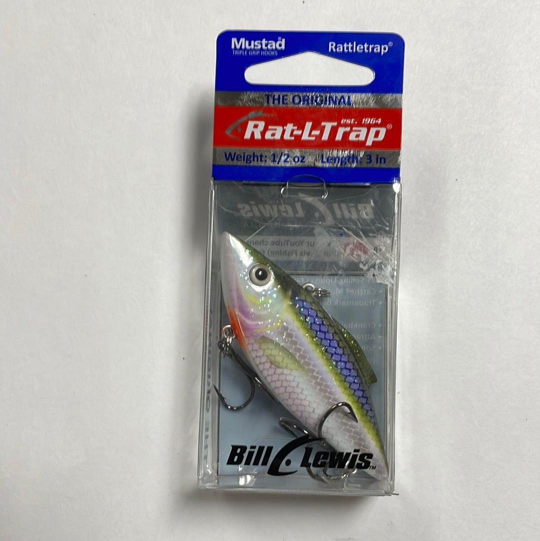 Bill Lewis Rat T Trap 1/2 oz. Blue Shiner