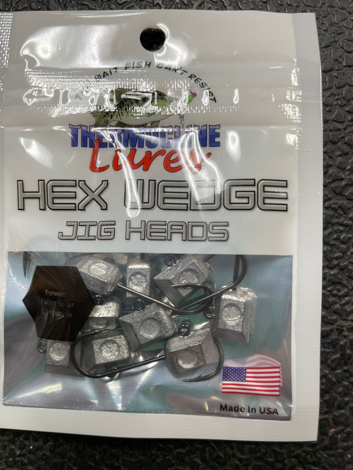 Thermocline Hex Wedge 1/8 oz. Unpainted