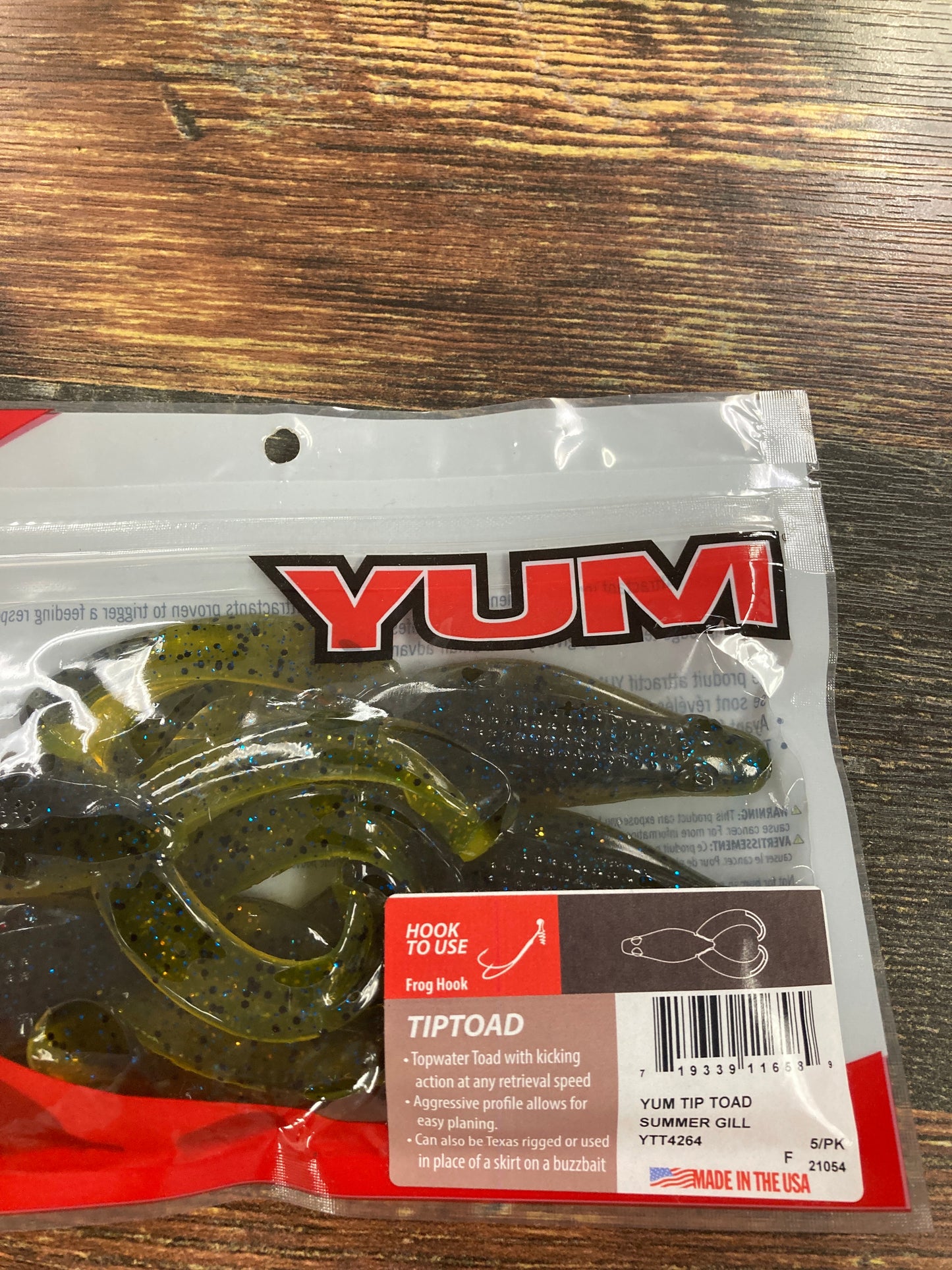 Yum Tip Toad - Summer Gill