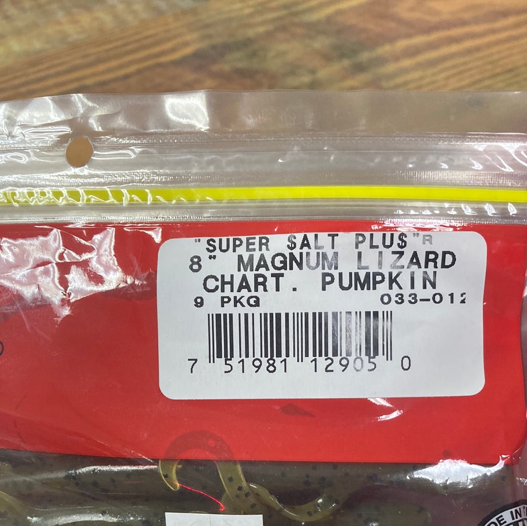 Zoom Mag Lizard 8" Chart Pumpkin