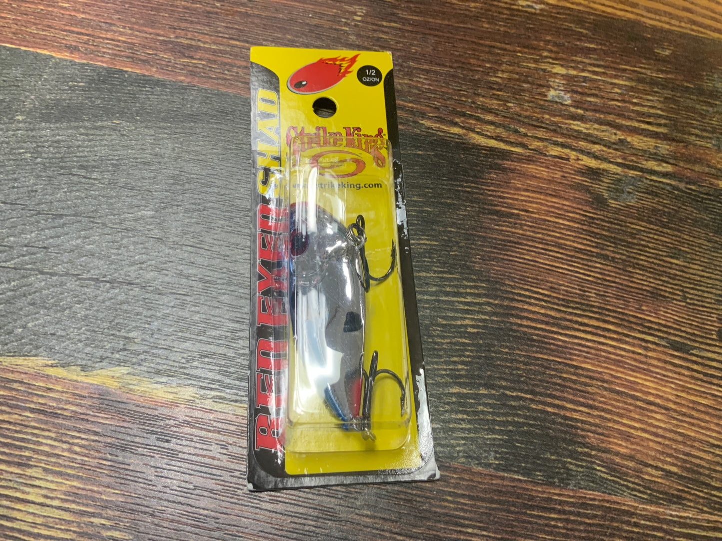 Strike King Red Eye Shad 1/4 oz. Chrome Blue