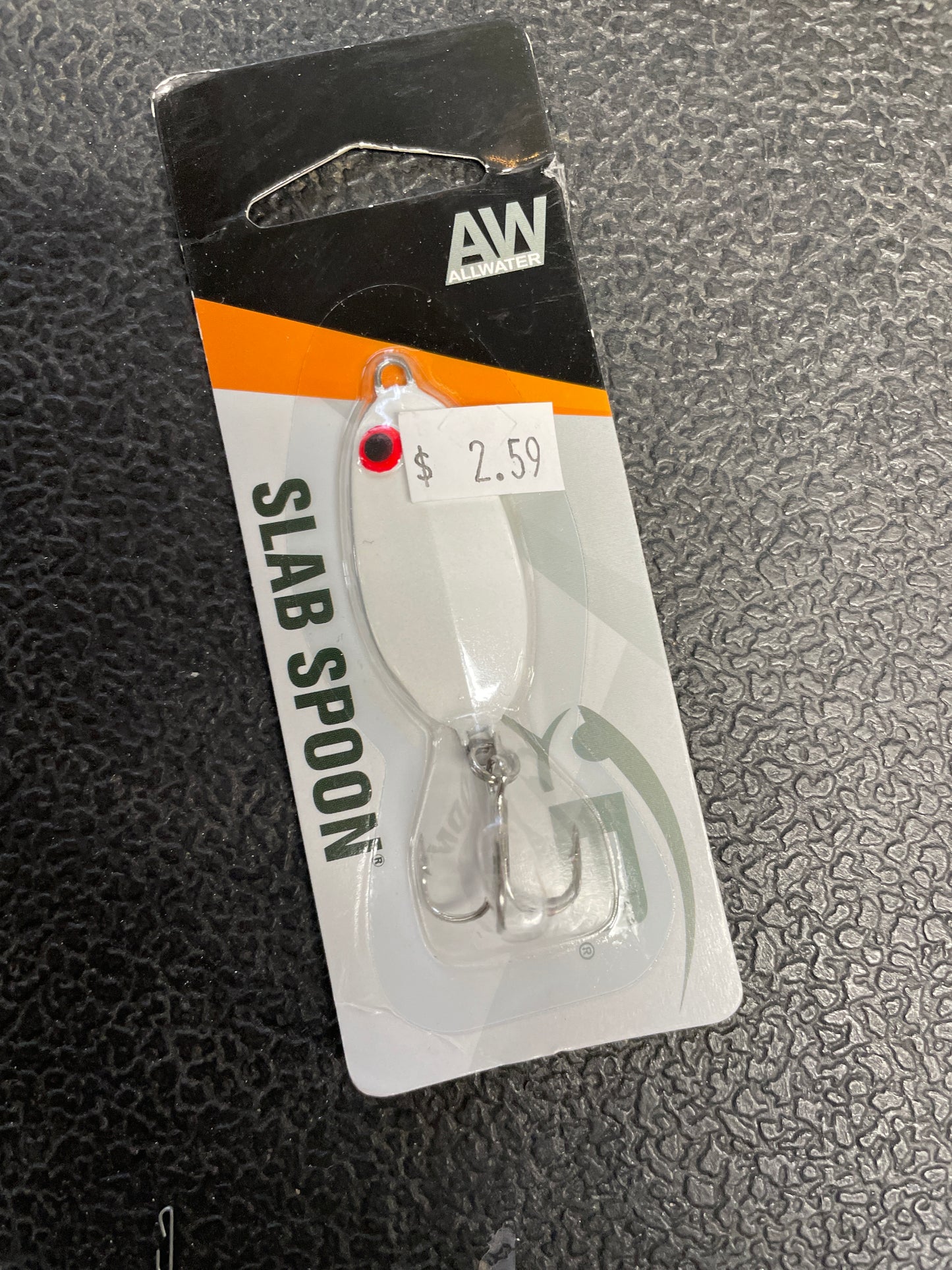 Allwater Slab Spoon 7/8 oz. White