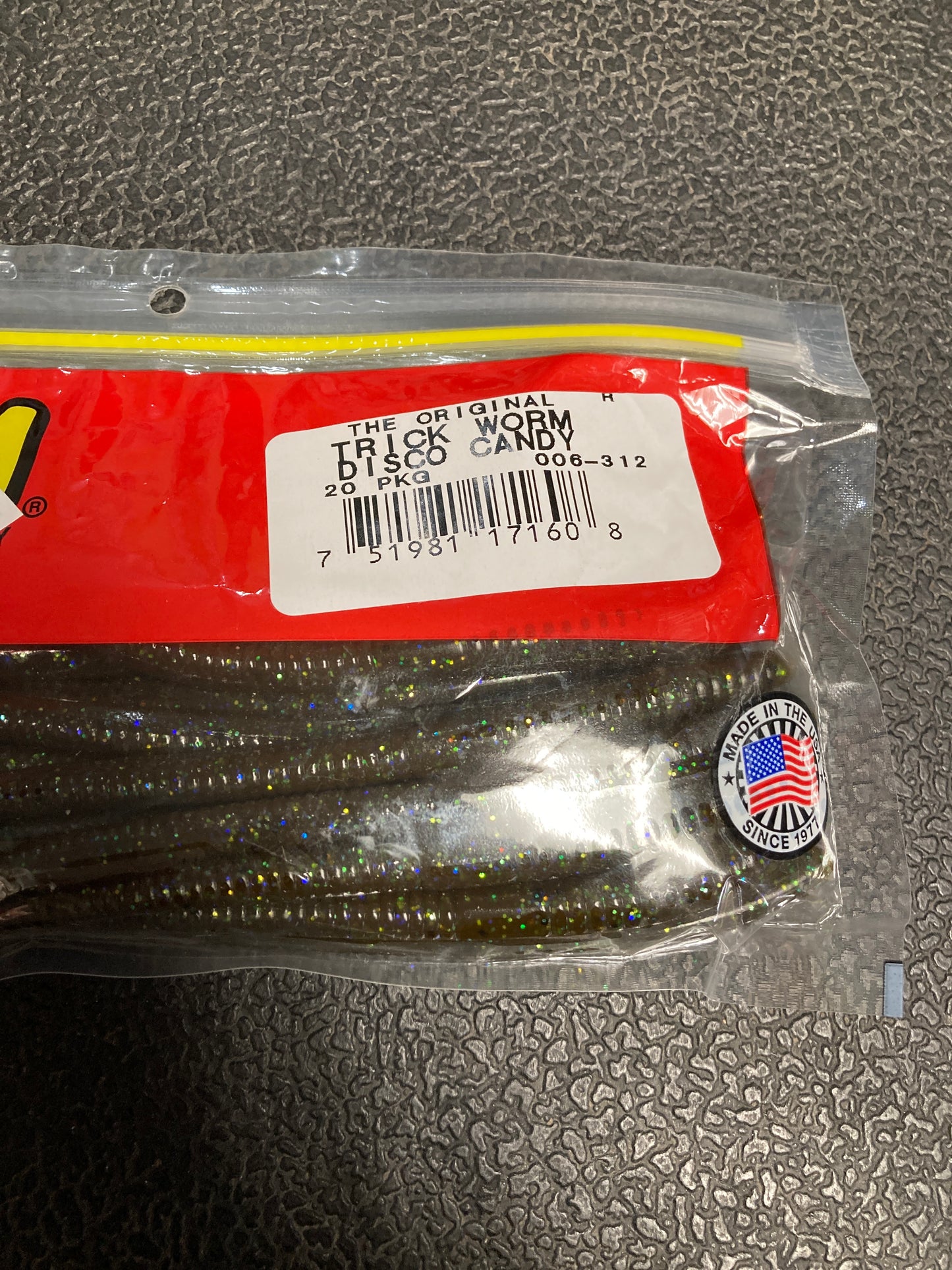 Zoom Trick Worm - Disco Candy