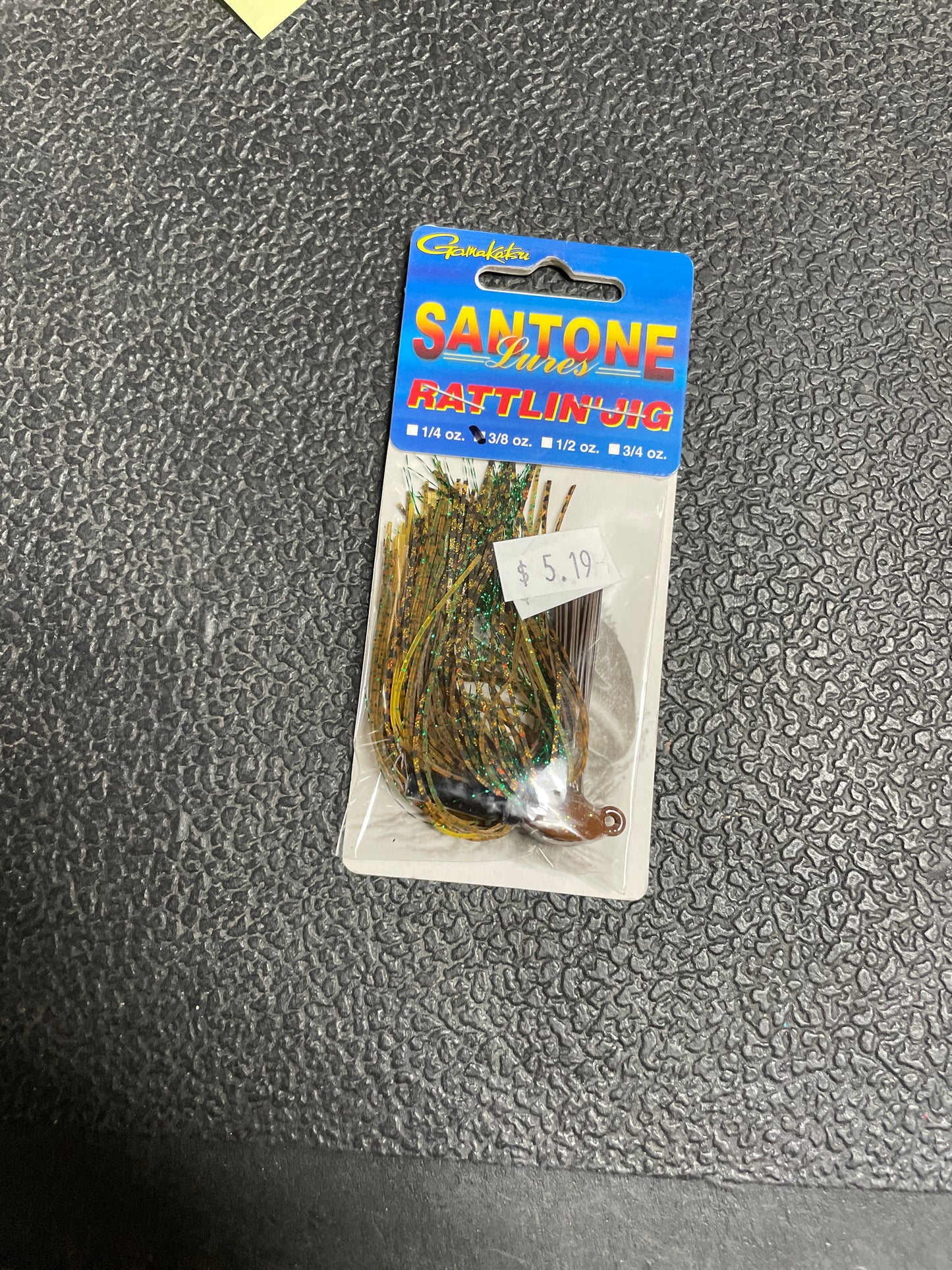 Santone Rattlin’ Jig 3/8 oz. Bullfrog
