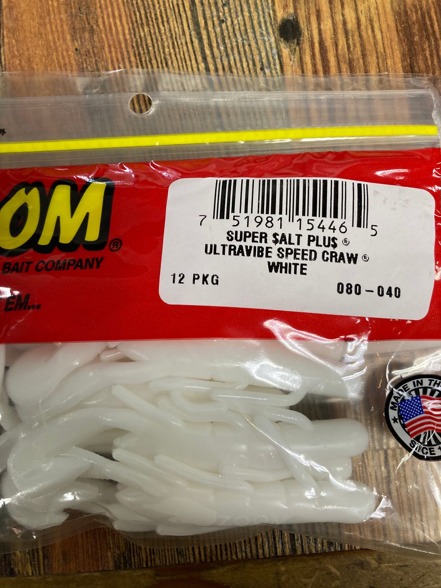 Zoom UV Speed Craw 3.5" White