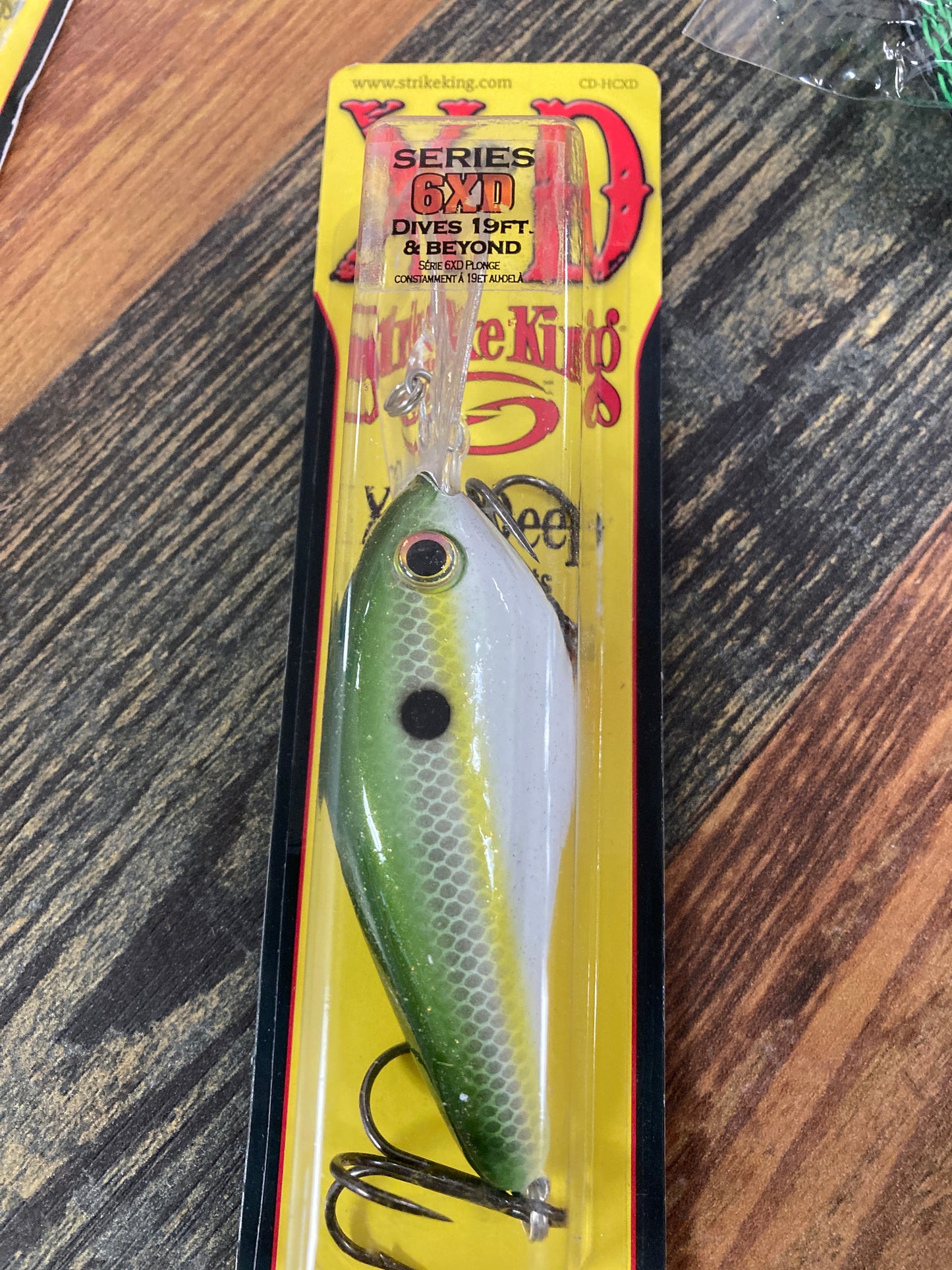 Strike King 6 XD - Olive Shad