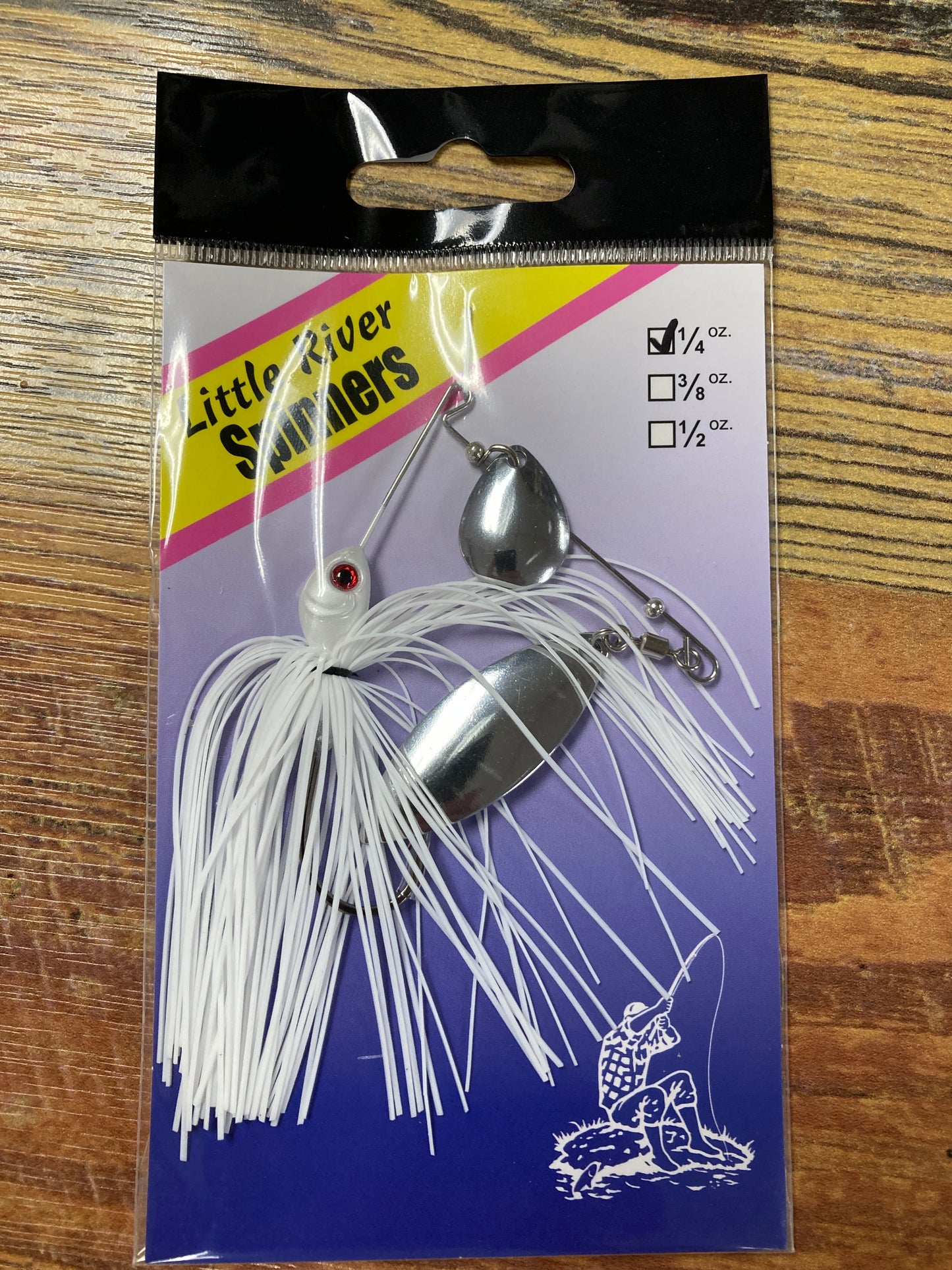 Little River Spinners 1/4 oz White