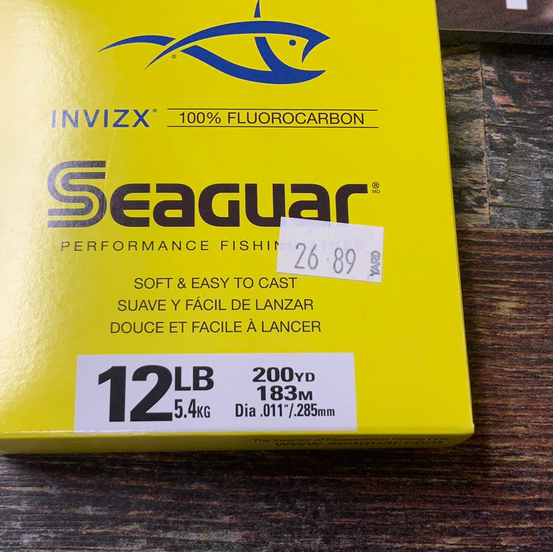 Seaguar Invizx Fluoro 12lb. 200 yds