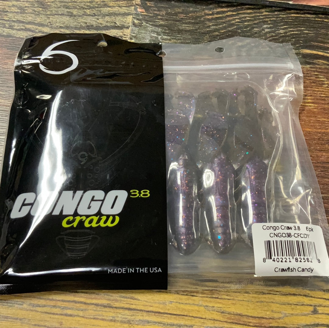 6th Sense Congo Craw 3.8" Crawfish Candy