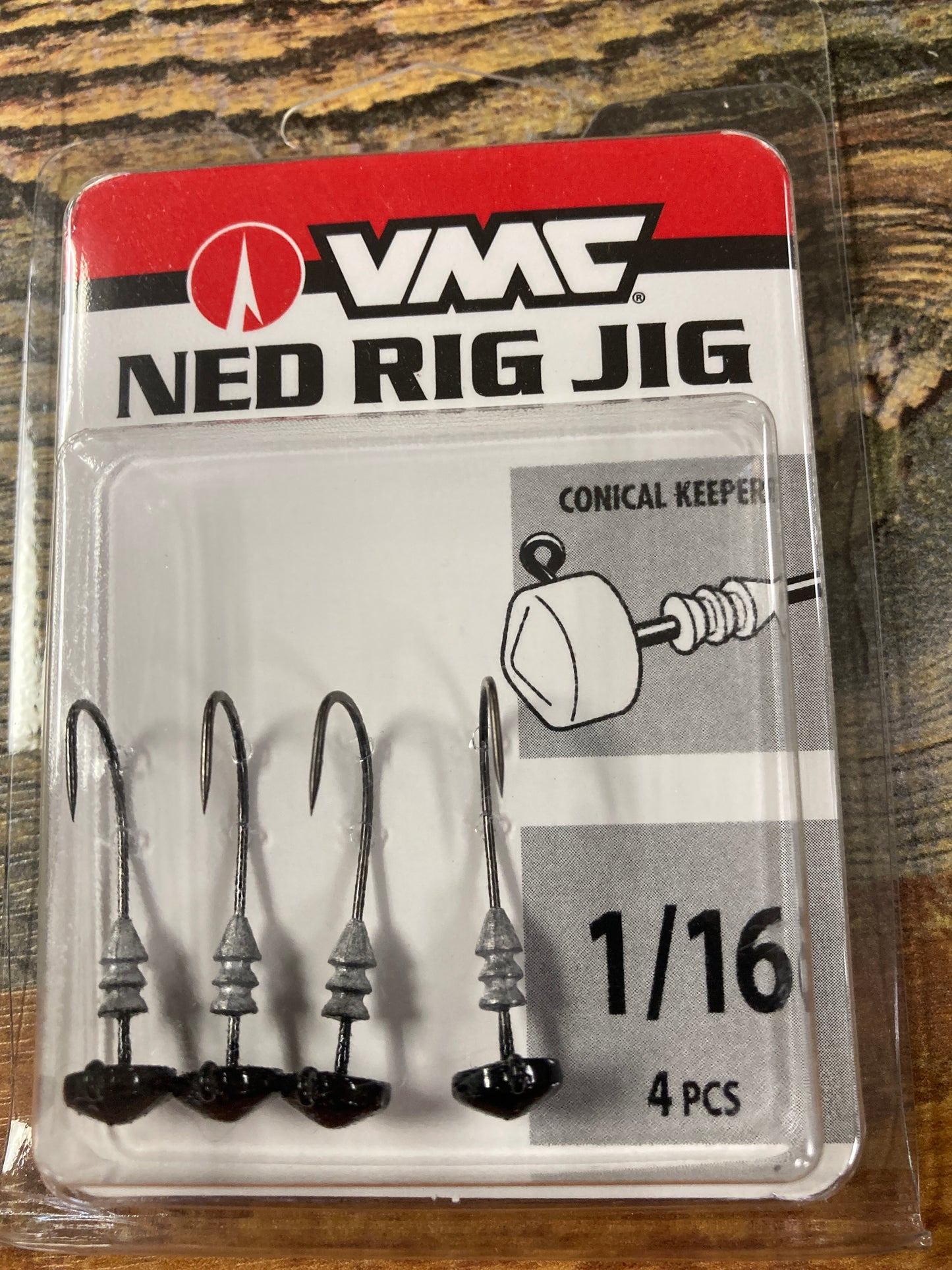 VMC Ned Rig Jig 1/16 oz. Black