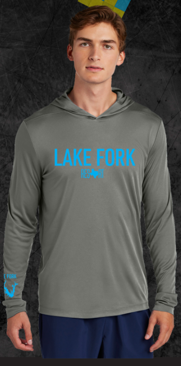 Lake Fork Resort Logo UV Hoodie