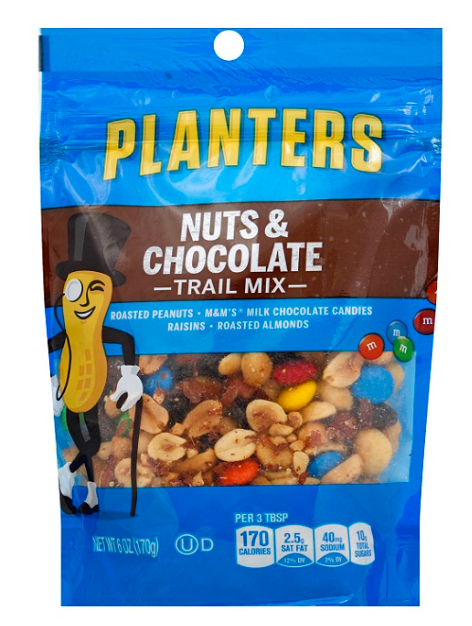 Planter Nut Chocolate Trail Mix 6 oz.