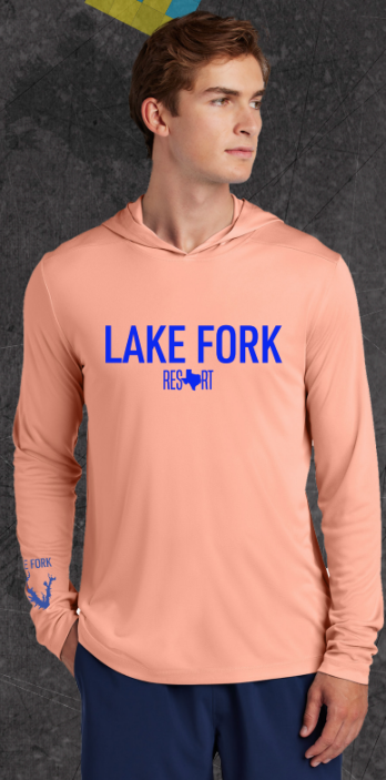 Lake Fork Resort Logo UV Hoodie