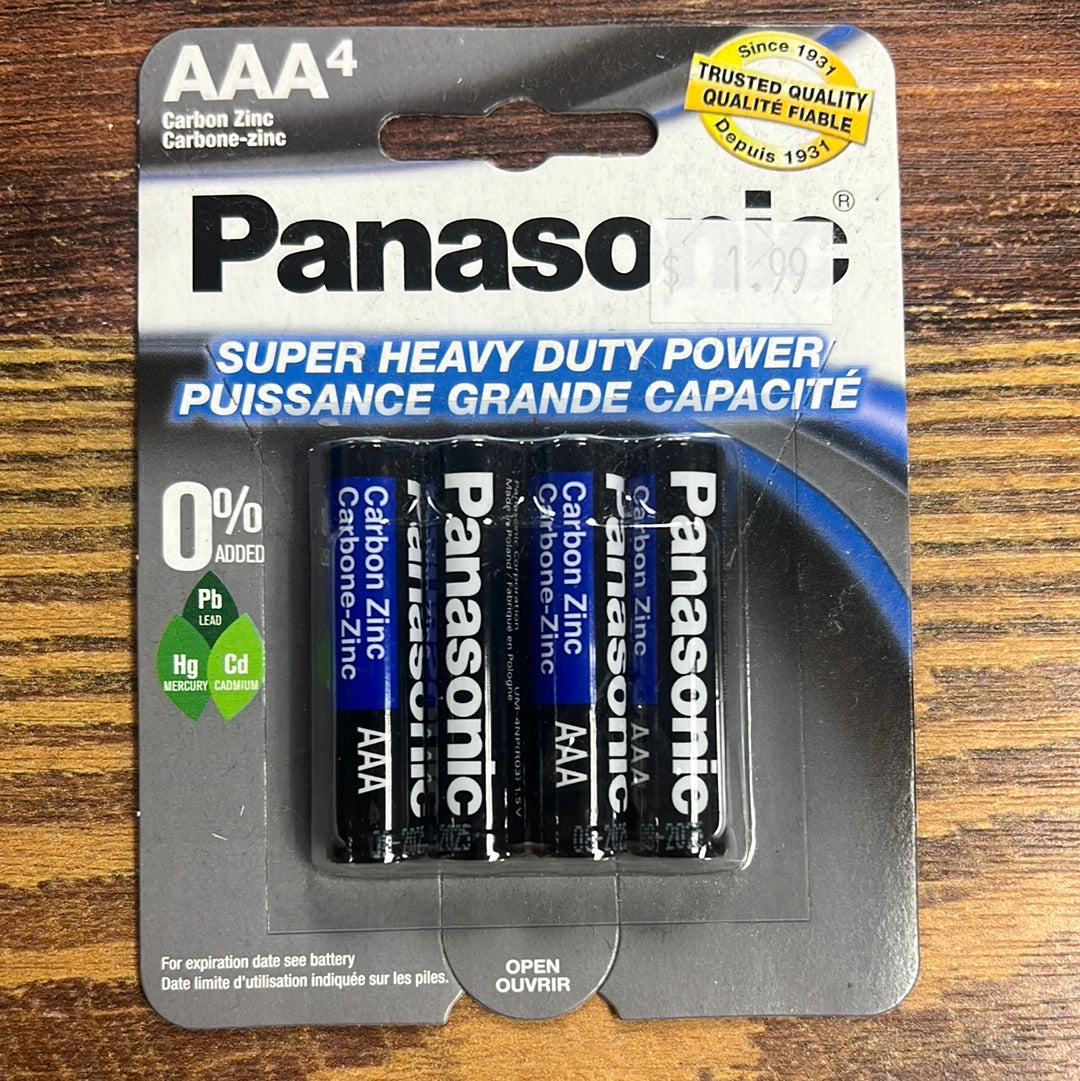 AAA Panasonic Batteries