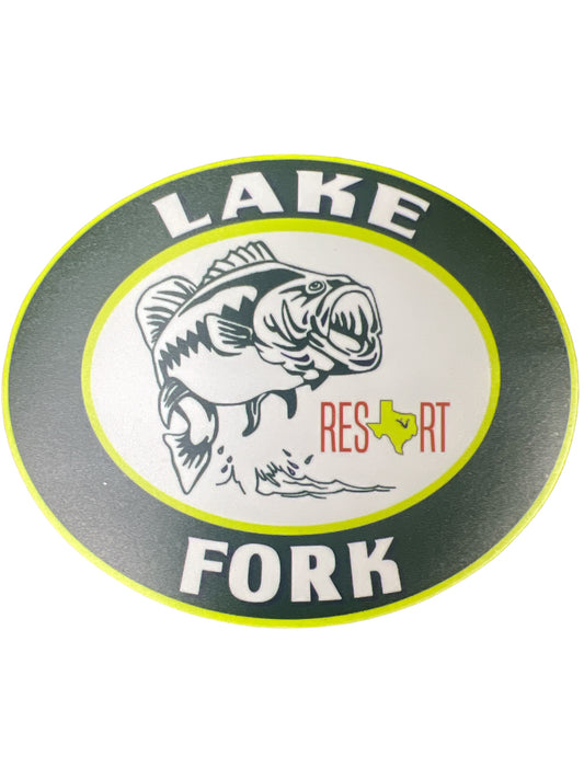 Lake Fork Resort Vinyl Sticker