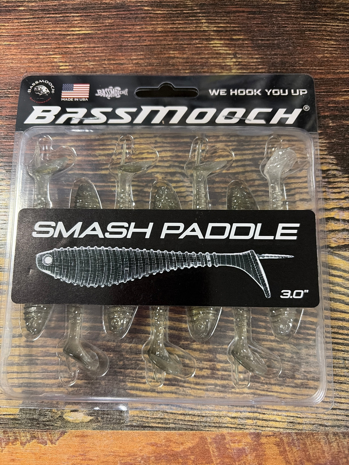 Bassmooch Smash Paddle 3” Tennessee Shad
