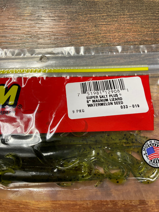 Zoom Mag Lizard 8" Watermelon Seed