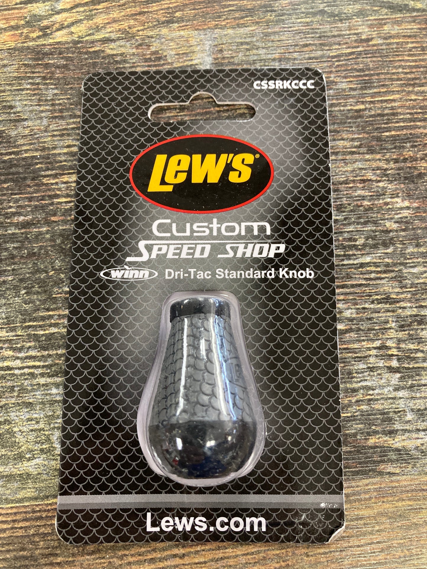 Lews Winn Knob and Cap - Standard - Charcoal