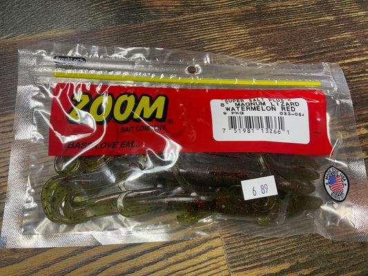 Zoom Mag Lizard 8" Watermelon Red