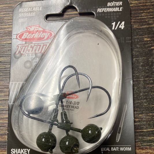Berkley Fusion Shakey Head 1/4 oz. 3/0 Black