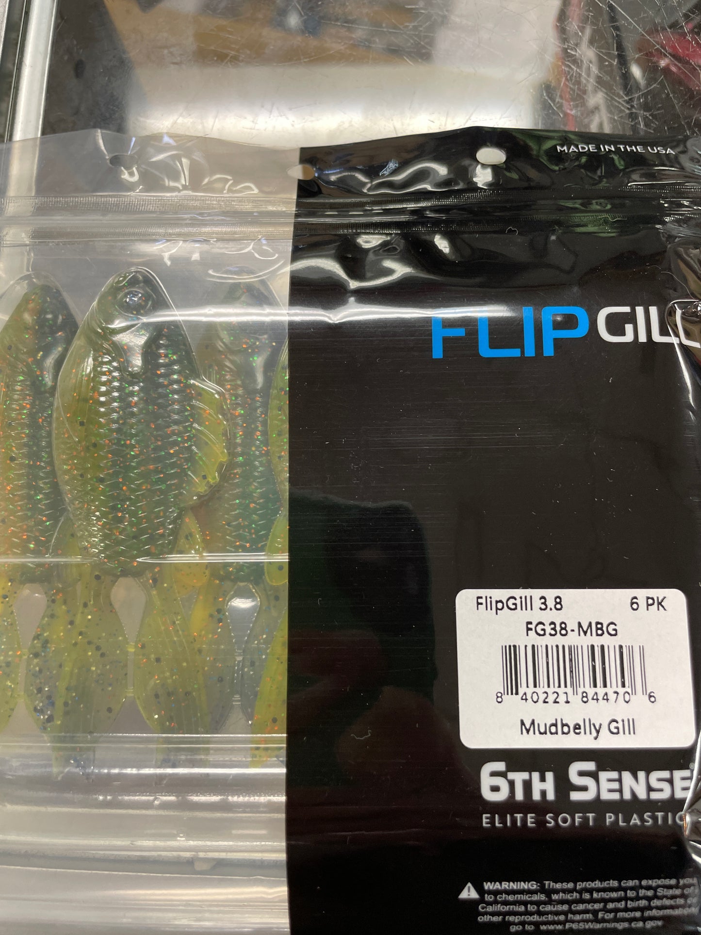 6th Sense Flip Gill 3.8 Mudbelly Gill
