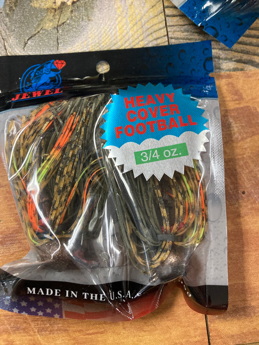 Jewel Football Jig 3/4 oz. Bass Whacker