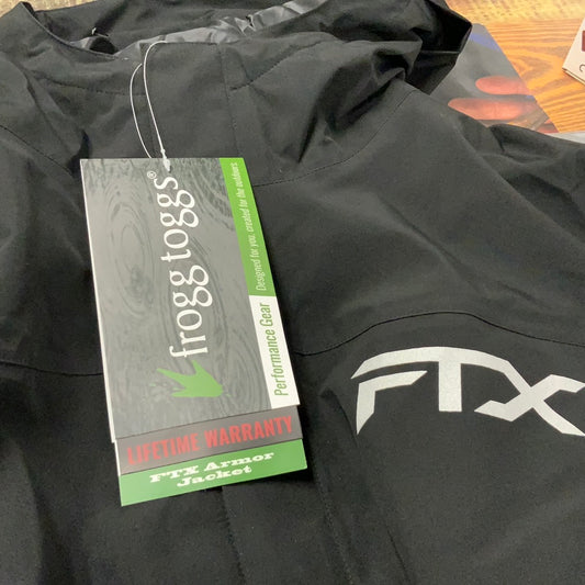 FROGG TOGGS FTX ARMOR JACKET BLACK 2X