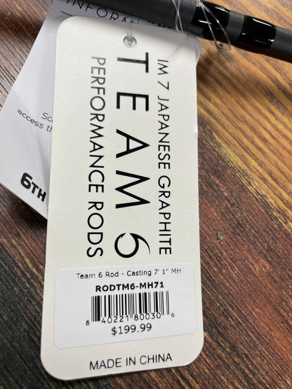 6th Sense Team 6 Rod - 7’1”