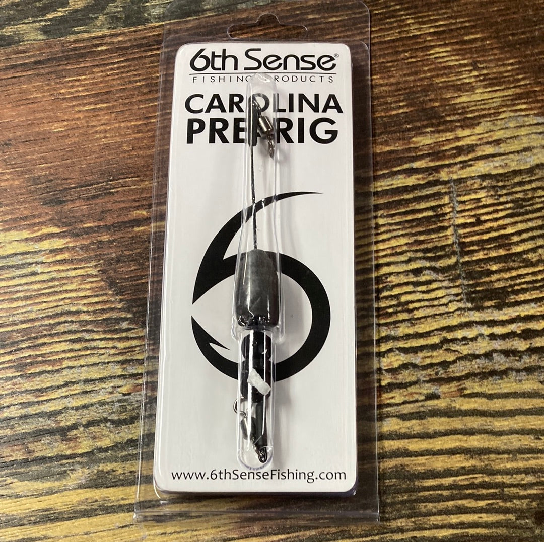 6th Sense Rigs 6th Sense Carolina Pre Rig 1 oz. Black – Lake Fork Resort