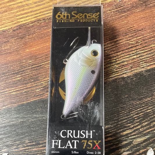 6th Sense Crush Flat 75X - 5/8 oz. Wild Shad