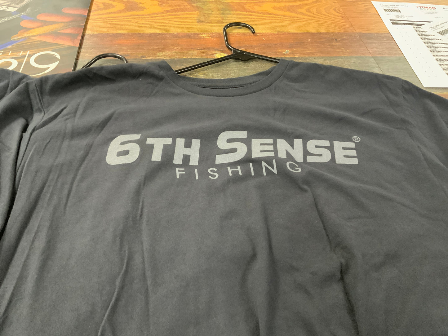 6th Sense T Shirt - Texas 6 - Black