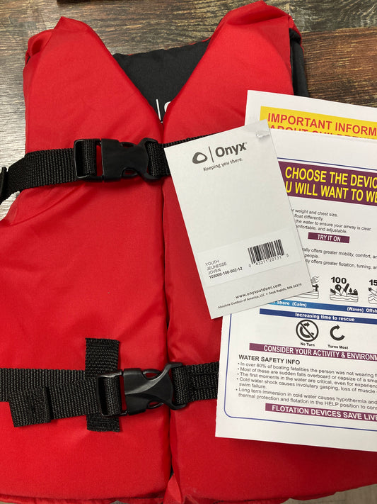Onyx Lifejacket - Youth - Red