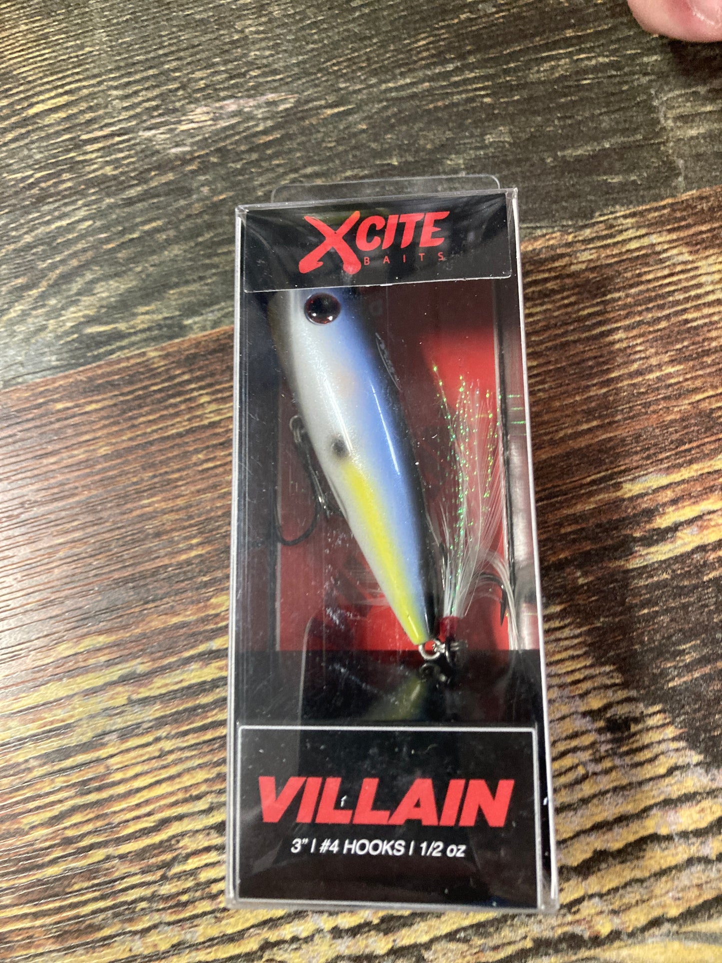 Xcite Villain 3” #4 1/2 oz Real Shad