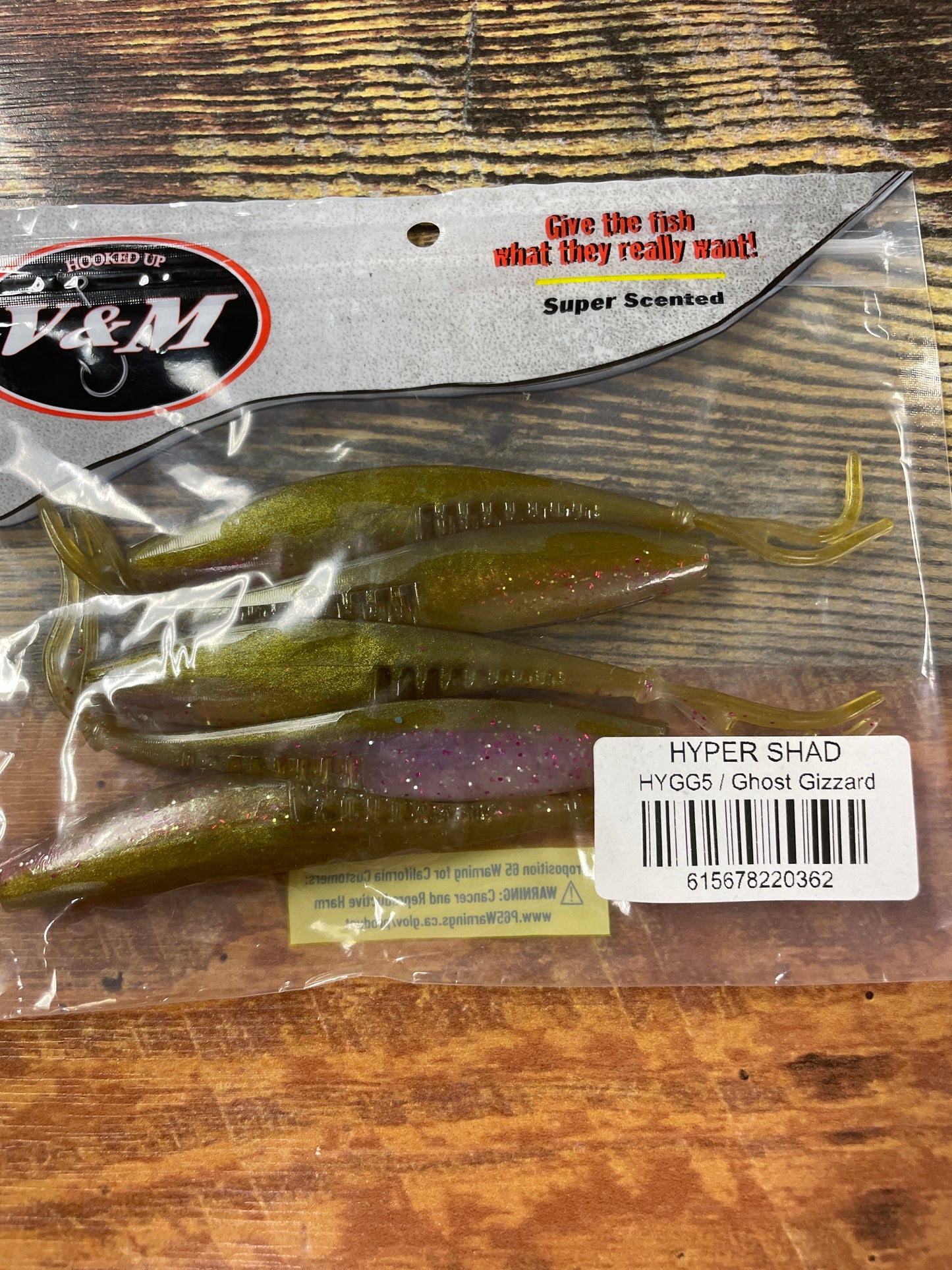 V&M Hyper Shad Ghost Gizzard
