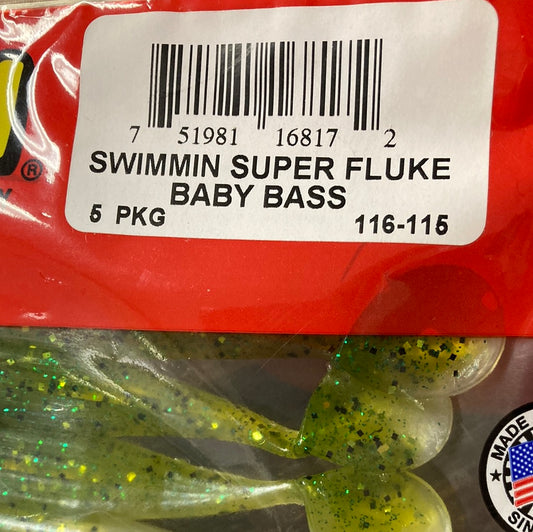 Zoom Swimmin Super Fluke - Baby Bass