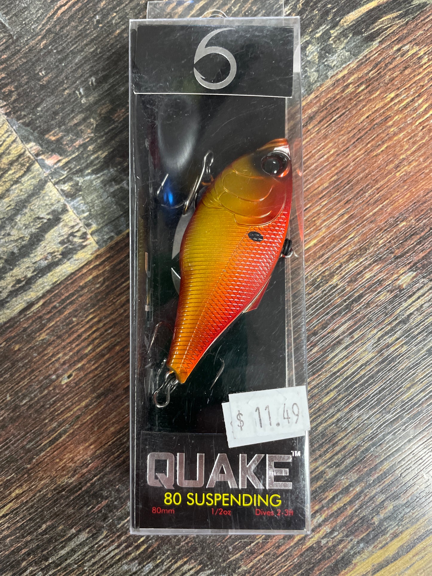 6th Sense Quake 80 - 1/2 oz. Brown Eye