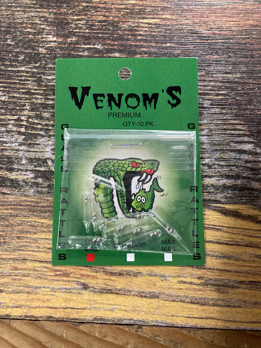 Venom's Glass Rattles Min. Mag