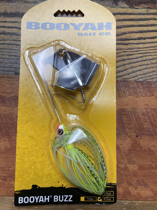 BOOYAH Buzz 1/2 oz. Chart Pearl White/White Chart