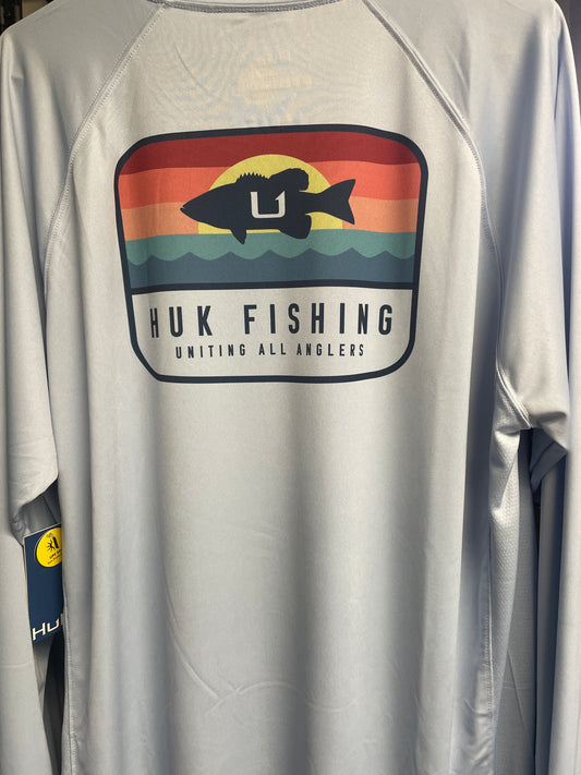 HUK Sun set Bass Pursuit LS 2XL